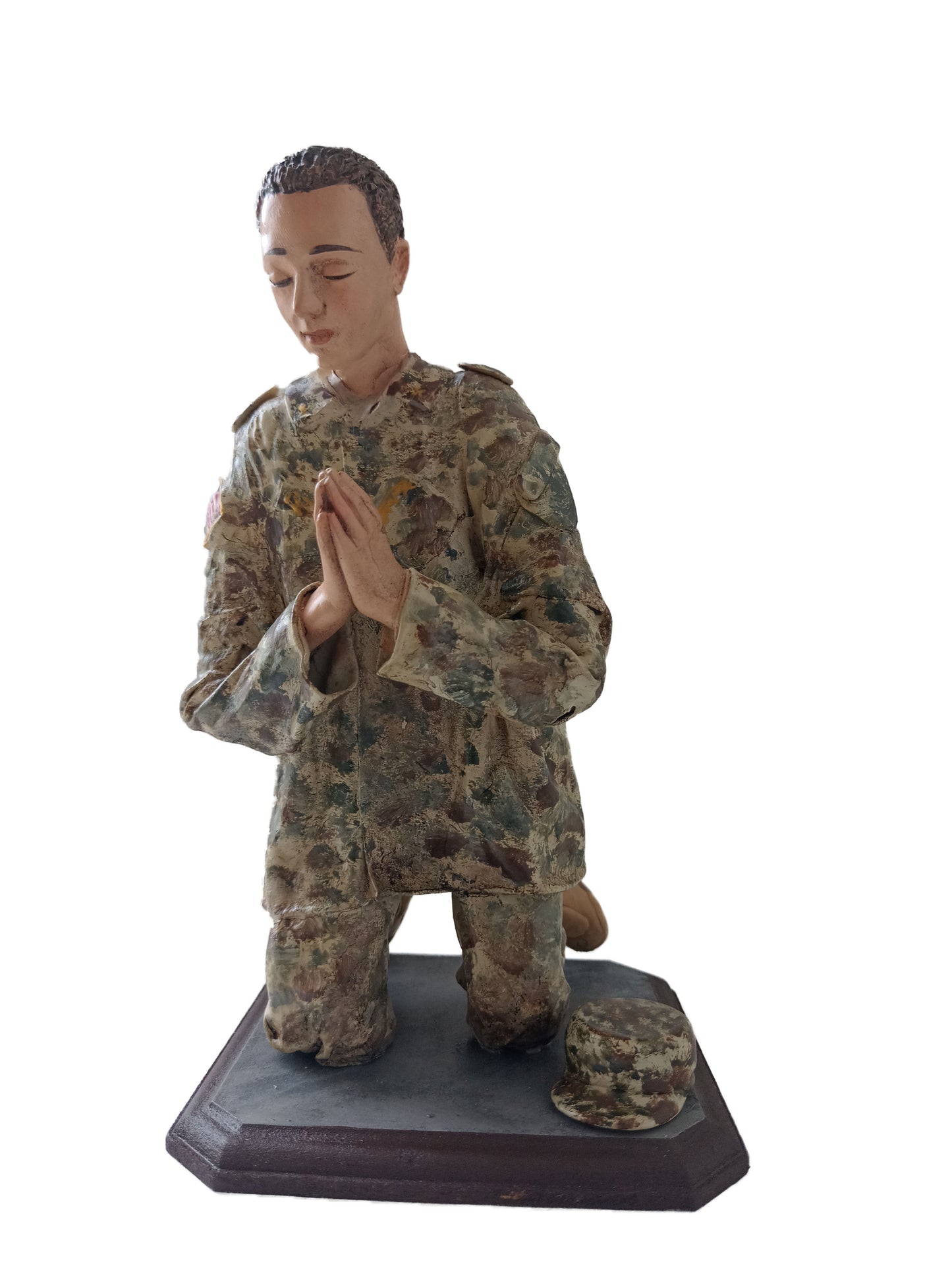 our father prayer - prayer Military official Memorabilia - handcrafted - KMNK Deco