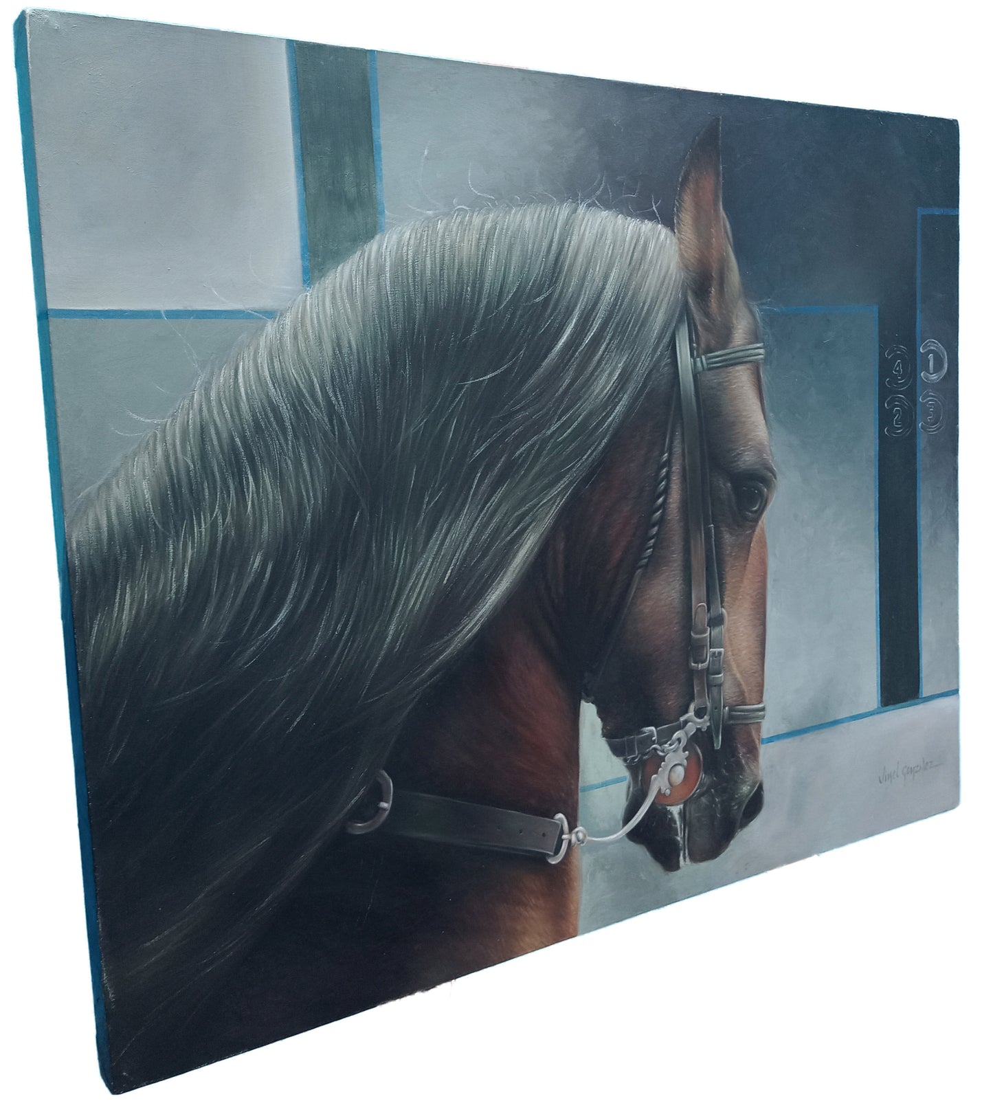 Horse - The Great Ronix - Canvas - kmnk deco
