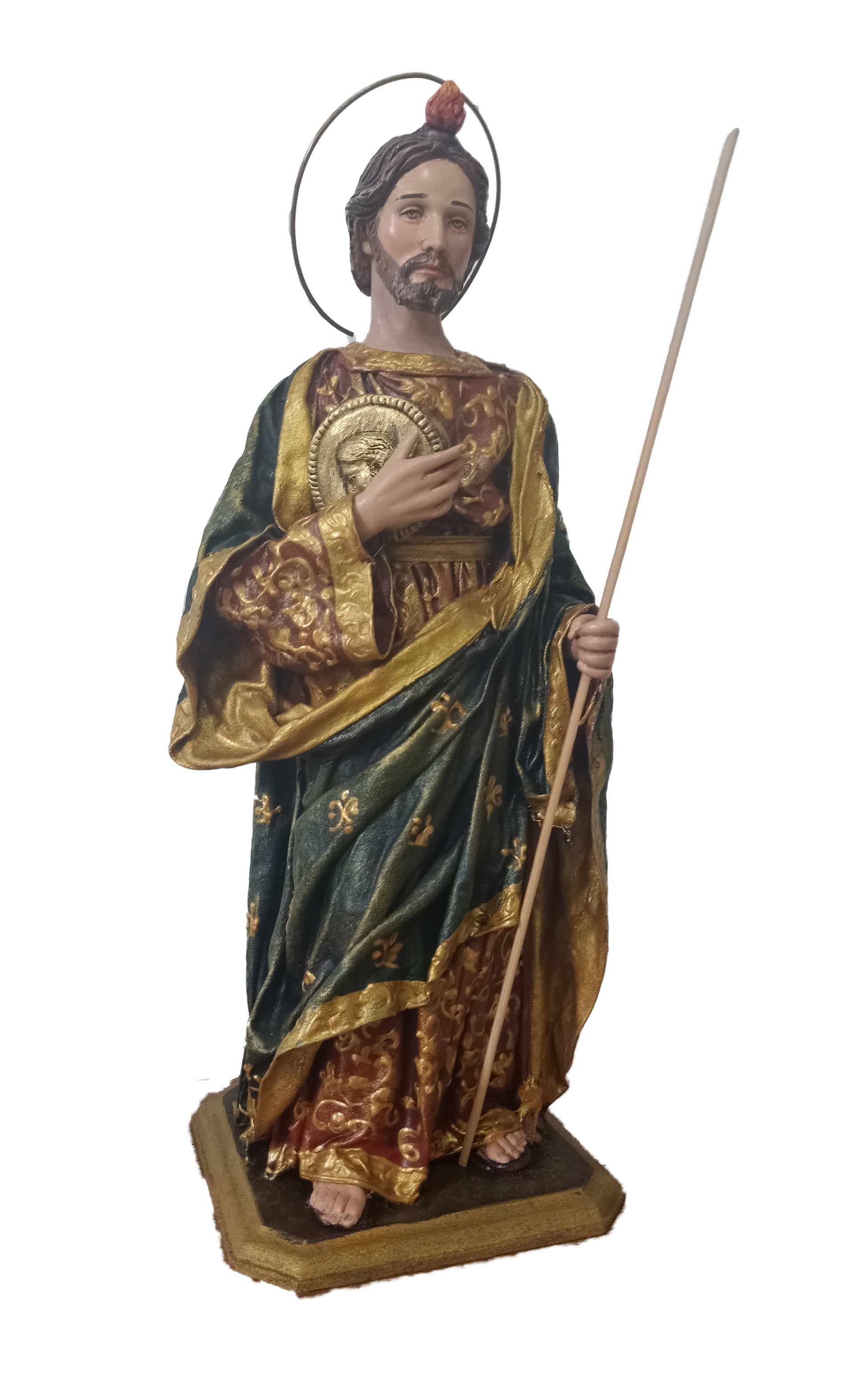 St Jude Thaddeus Statue - Handcrafted - catholic art - kmnk deco