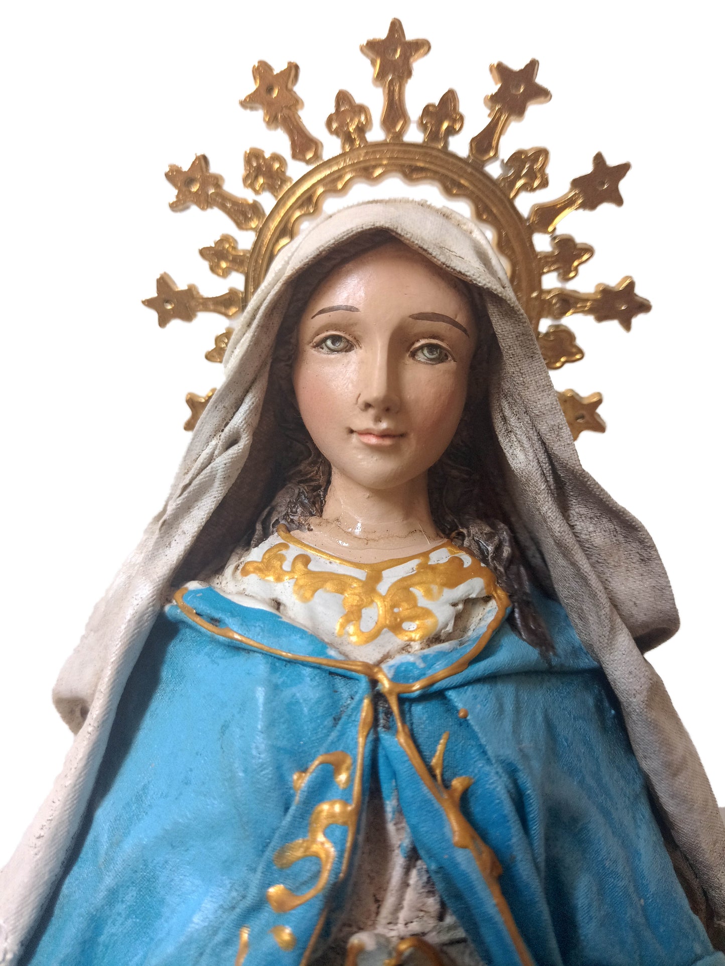 Miraculous Medal - Mother Mary - Handmade statue - Catholics - kmnk deco 
