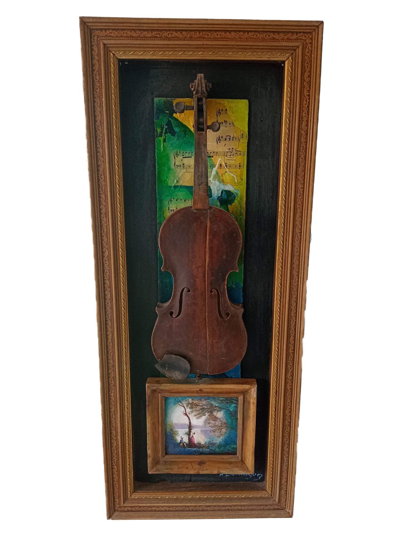 Old Melody - Wood - Violin - Home Decor - KMNK Deco 